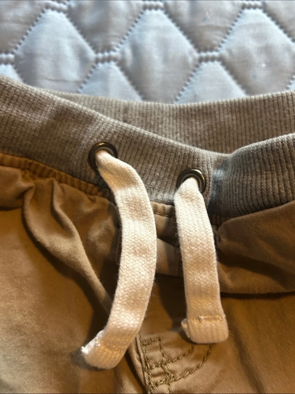 Place Boys Khaki/Tan Elastic Waist Shorts Pack